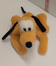 Classic Disney Bean Bag Plush Pluto Disney Collection Beanie 7  -8  Inch