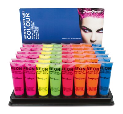 Stargazer Haarfarbe UV Neon Bright Wash Out Gel Temporäre Färbung Farbe 50ml