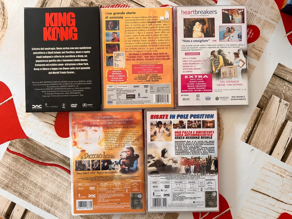 LOTTO 5 DVD DALL'ANGELO PICTURES ECCELLENTI CONDIZIONI - Immagine 3 di 4