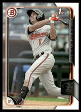 Dariel Alvarez 2015 Bowman Prospects #BP145 Baltimore Orioles