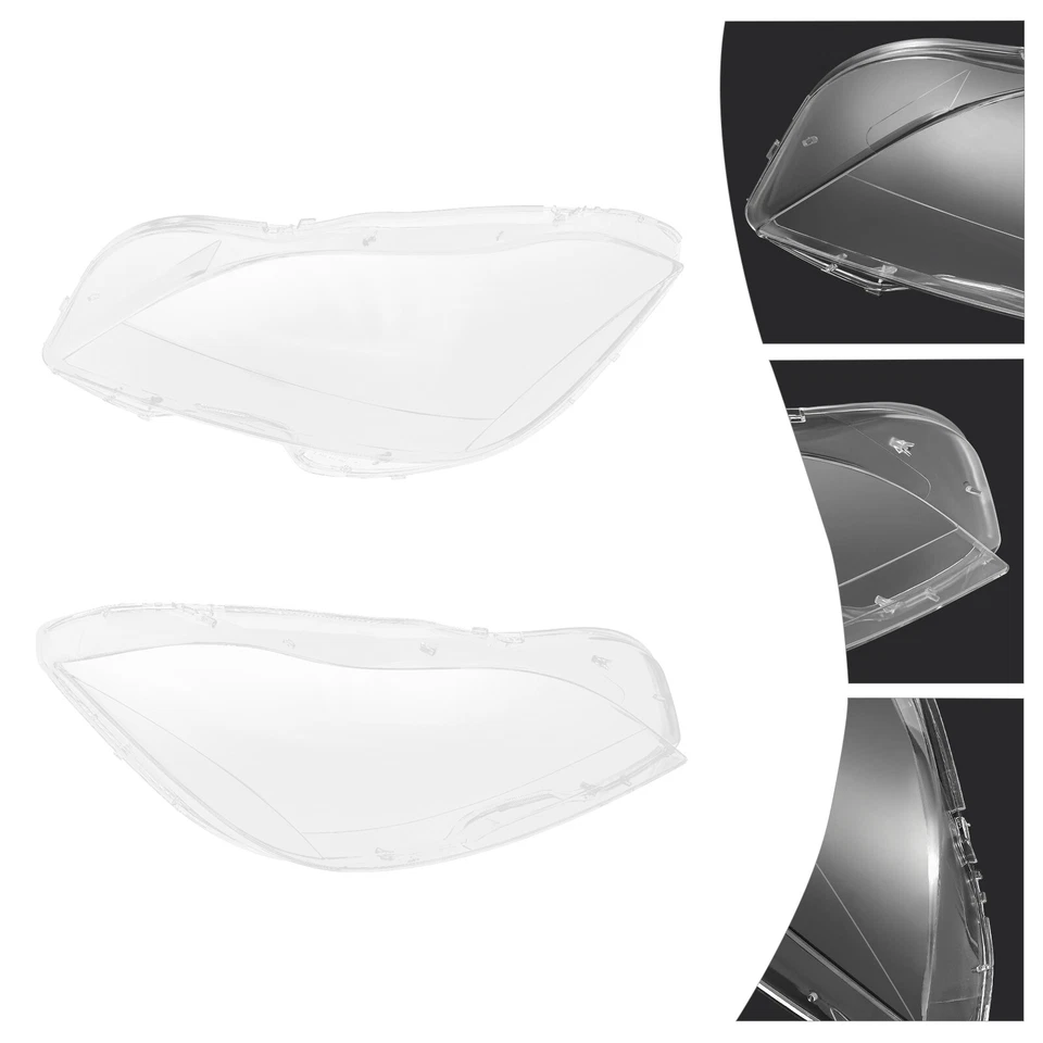 For 2010 - 2014 Mercedes Benz W218 CLS350 CLS500 CLS550 Headlight Lens Cover - Image 3 of 4
