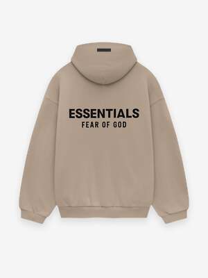 Fear of God Essentials Hoodie Desert Sand Brown FW24 New Authentic Ships ASAP