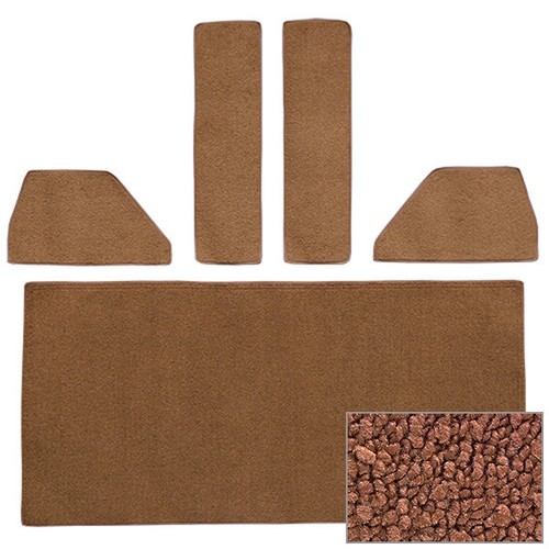 1948-52 Ford F1, F2, F3, F4 Die-cut Rear Accessory Set Loop Carpet! - Picture 33 of 41