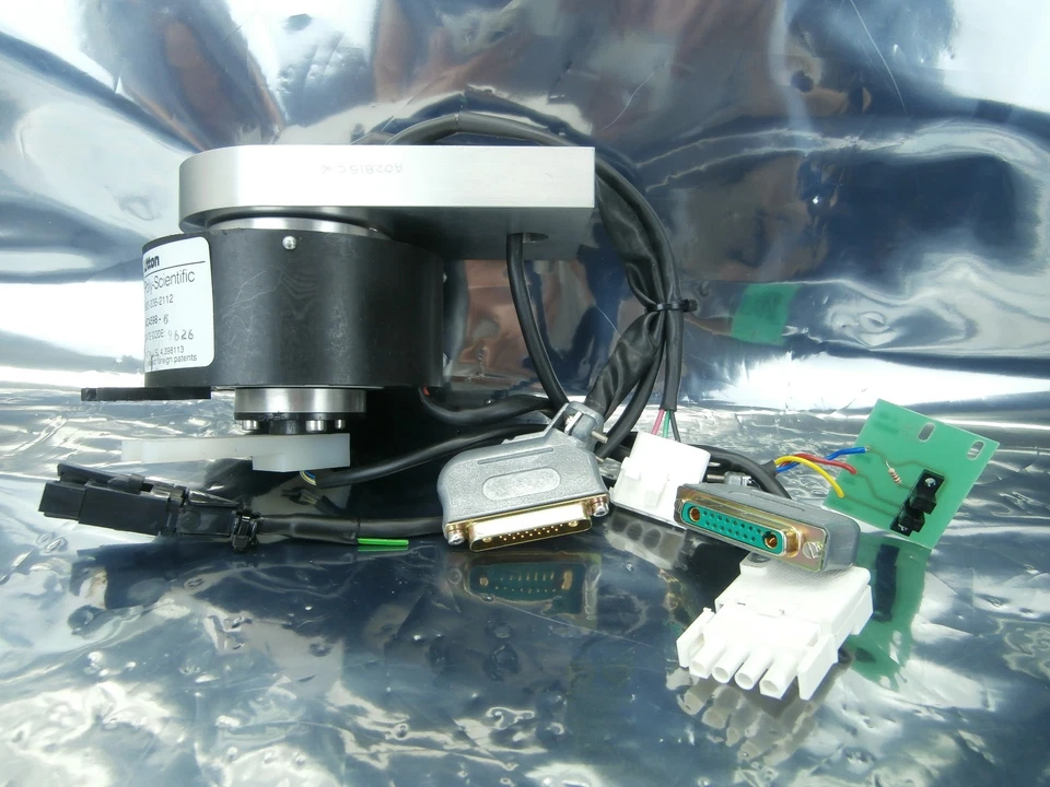 Conjunto de anillo deslizante Litton Poly-Scientific AC4598-6 Nordiko 9550 usado funcionando Foto 2 de 4