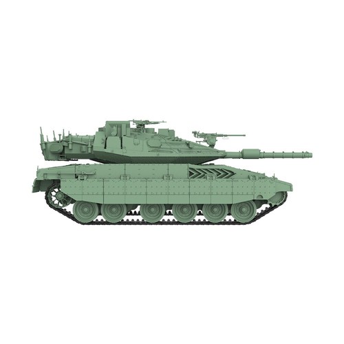 SSMODEL 1/76 War Gaming Military Model Kit Israel Merkava MK.4M Main Battle Tank - Picture 4 of 5