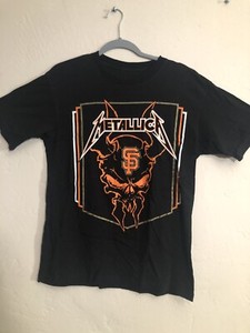 metallica giants shirt