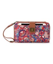 New Sakroots Artist Circle Sweet Red Spirit Desert Smartphone Crossbody Purse