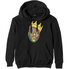Biggie Smalls 'Crown' Black Pullover Hoodie - NEW OFFICIAL notorious big