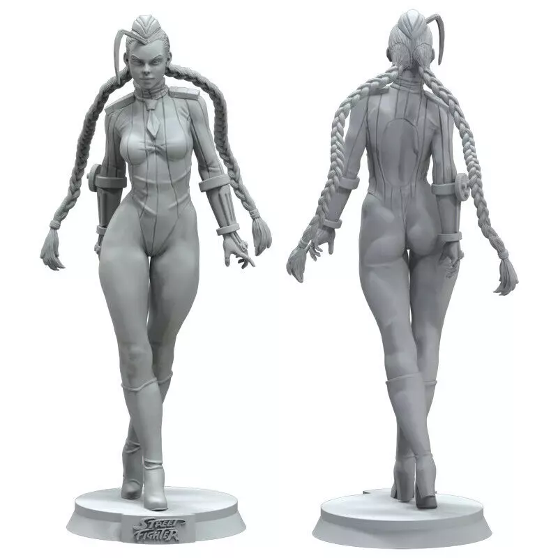 Cammy White, 3D printed Statue, Street Fighter