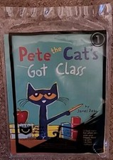 McDonald's Happy Meal Books 1 Pete the Cat's Got Class 2017 NIP