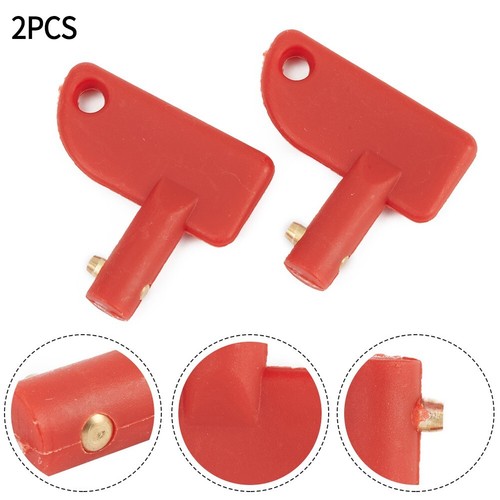 2X Spare Key,for Battery Isolator Power Kill Cut Off Car Van Boats - Picture 23 of 24