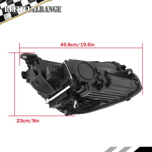 LED Headlight Black For 2017-2019 20 Mercedes Benz E-Class W213 E300 Driver Side - Picture 12 of 14