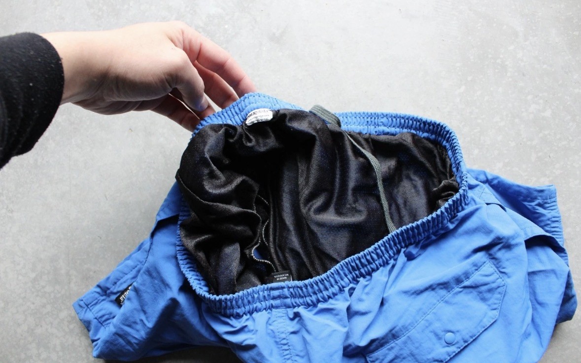 Patagonia Shorts Blue Baggies Mesh Liner Outdoor Men's Size M thumbnail 4