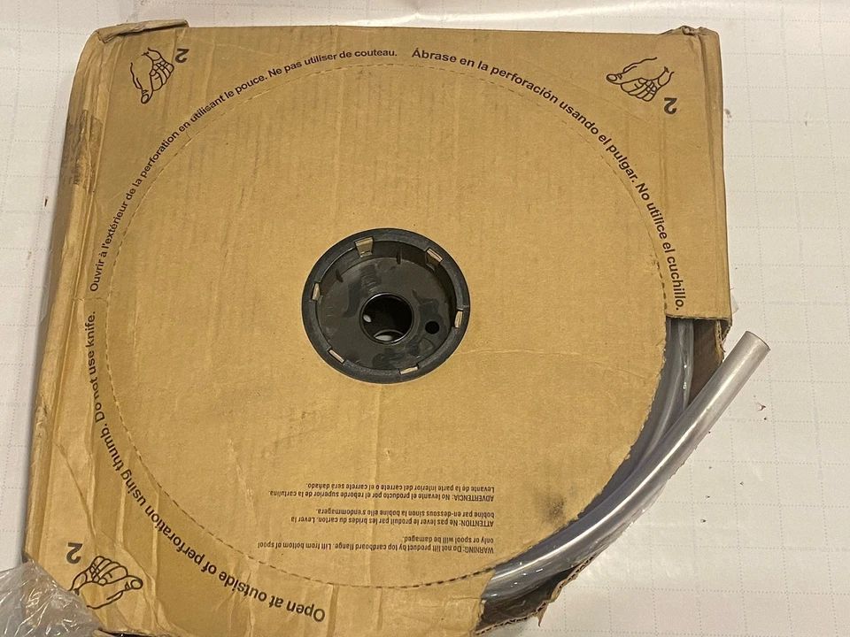 Watts Vinyl Tubing 1/2 " Id. X 5/8 " Od. X 100 ' Pvc Boxed - Image 2 of 4