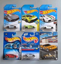 Hot Wheels Lot Of 6 Lamborghini Countach Diablo Reventon Lamborghini Huracan