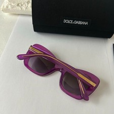 Dolce & Gabbana Womens DG8024 Purple Sunglasses 704/8G Dolce&Gabbana Purple Square Sunglasses for Women for sale | eBay main image 4