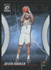 2023-24 Donruss Optic #17 Devin Booker Raining 3s