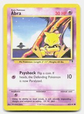 Abra 67/110 Common Legendary Collection Pokemon MP on eBay