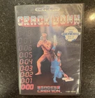 Crack Down Sega Genesis Vintage 1989 Game Cart With Box/Case No Manual
