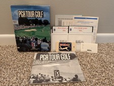 PGA Tour Golf - Electronic Arts - 1990 - IBM PC 5.25  Discs CIB