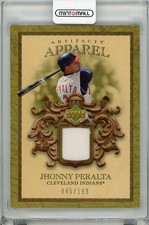 2007 Upper Deck Artifacts Jhonny Peralta Game Used Memorabilia 045/199