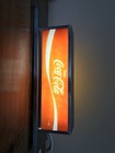 Vintage Coca Cola Light Up Sign Machine Or Counter Topper