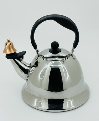MICHAEL GRAVES BELLS AND WHISTLES TEA KETTLE  GREAT CONDITION