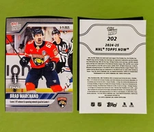 Brad Marchand #202 2024-25 TOPPS NOW NHL 2nd Panthers Card Game 2 OT Winner 