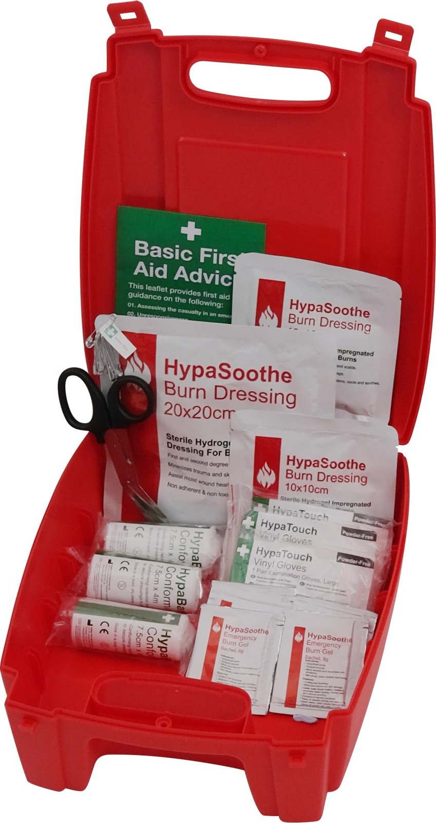 Safety First Aid Group Evolution HypaSoothe Burns First Aid Kit, Medium - Fully