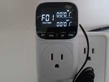Digital Temperature Controller, Plug in Thermostat Outlet 15A/120V 1800W, LED...