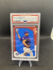 2010 Topps Baseball 2020 #T4 David Price Tampa Bay Rays PSA 4