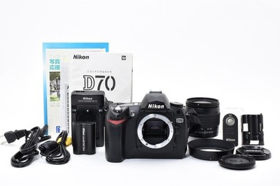 C/N 2032【MINT+】 Nikon D70 Digital Camera AF Nikkor 28-80mm f3.3