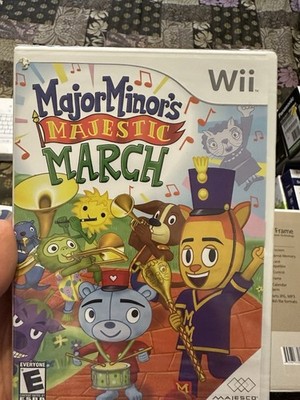 Major Minor's Majestic March Nintendo Wii New Sealed