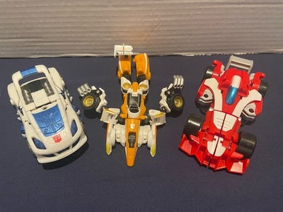 Transformers Hasbro Combiners Race Car Indy Car Parts Restore