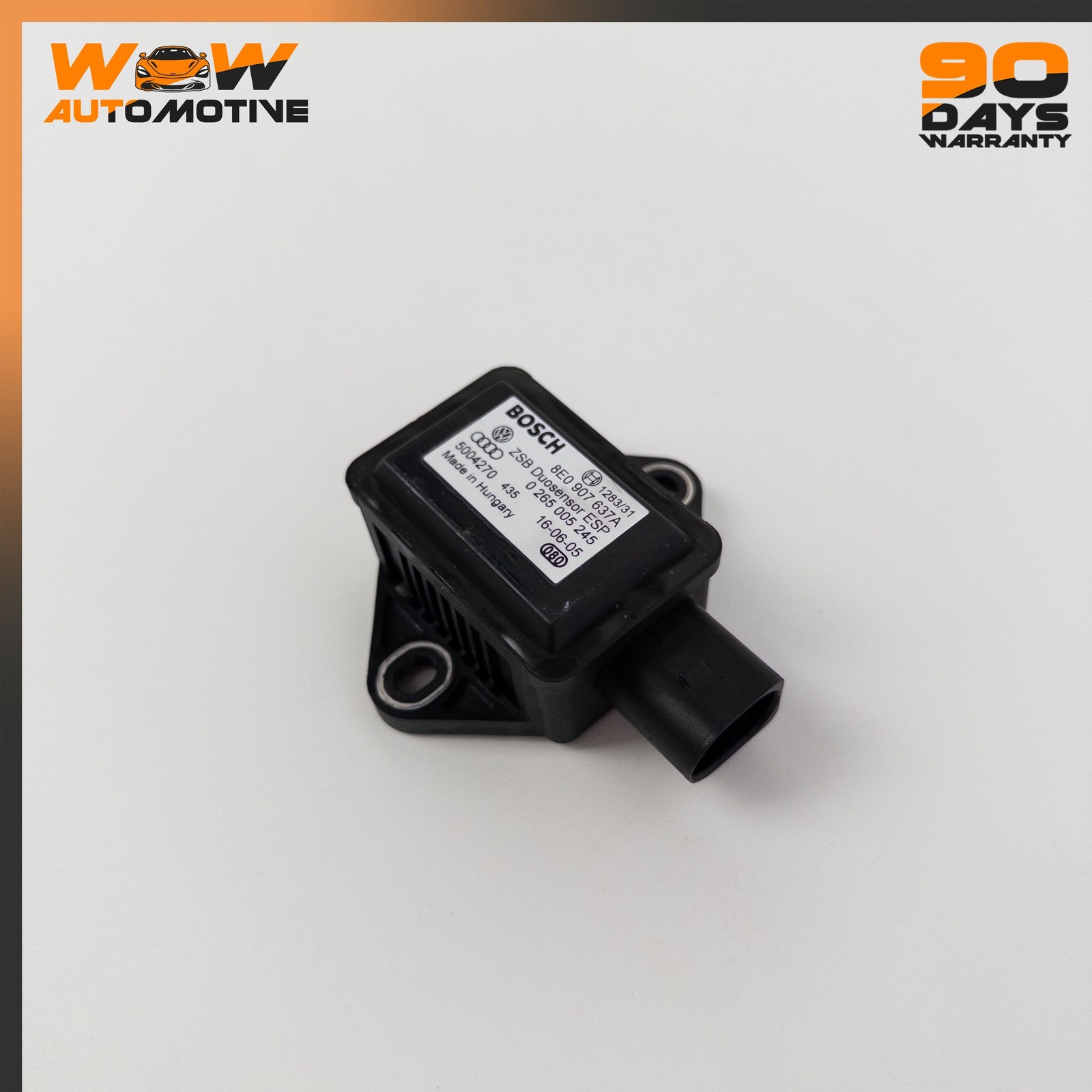 Bentley Continental Flying Spur 2009-2013 REAR Yaw rate sensor P/N 8E0907637A