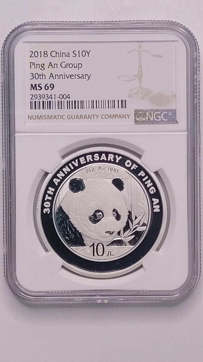 Chinese Panda MS 69 Graded 2016 Silver Bullion Coins for sale | eBay