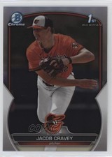 2023 Bowman Draft Chrome Refractor Jacob Cravey #BDC-189 0y2q