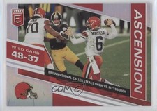 2021 Panini Donruss Elite Ascension Baker Mayfield #A6 18re