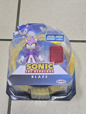 Jakks Pacific Sonic the Hedgehog Blaze w Sol Emerald 4'' Figure Collectible NEW