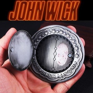 Pièce De Monnaie John Wick Continental – Collection Métal Avec Boîtier De Protection – Cadeau Fan