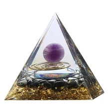 Orgone Pyramid - Positive Energy Source for Meditation, , Wealth Attraction |...