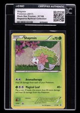 2017 Pokémon  Shaymin Black Star Promo XY188 Mythical Cosmos Swirl CGC AUTH  🌀 on eBay