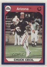 1990 Collegiate Collection University of Arizona Chuck Cecil #68 0h1