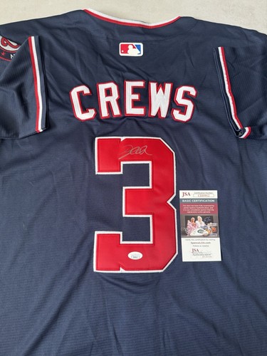 Dylan Crews Signed Washington Nationals Nike Alternate Navy Jersey Autographed - Picture 7 of 8