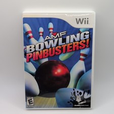 AMF Bowling: Pinbusters (Nintendo Wii, 2007) - Complete CIB, TESTED AND WORKING
