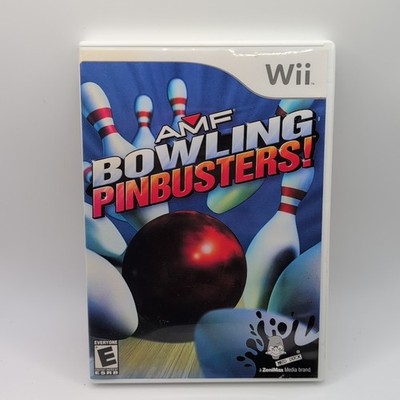 AMF Bowling: Pinbusters (Nintendo Wii, 2007) - Complete CIB, TESTED AND WORKING