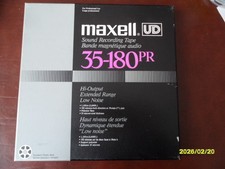 (57) Tonband maxell UD 35-180 PR auf 26,5 cm Aluspule