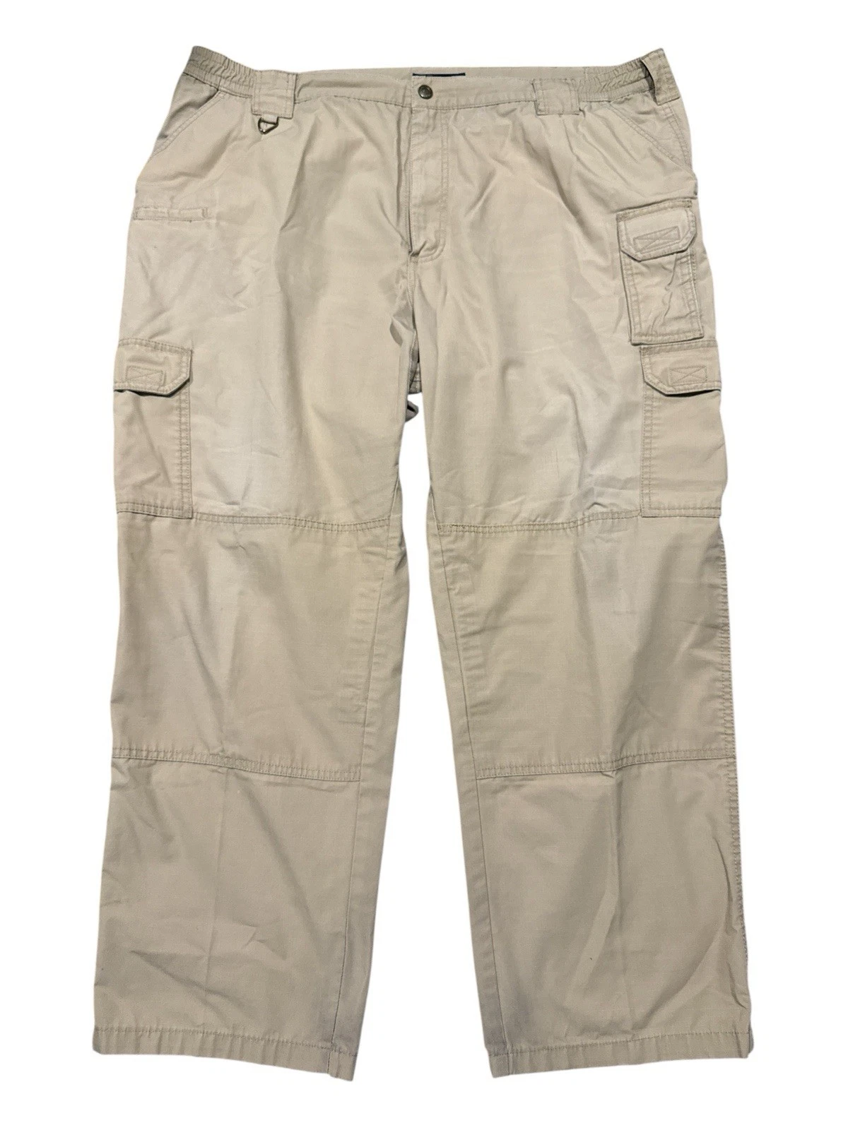 5.11 Tactical Series Pants Mens 44x30 Khaki Cargo Ripstop Outdoor Workwear