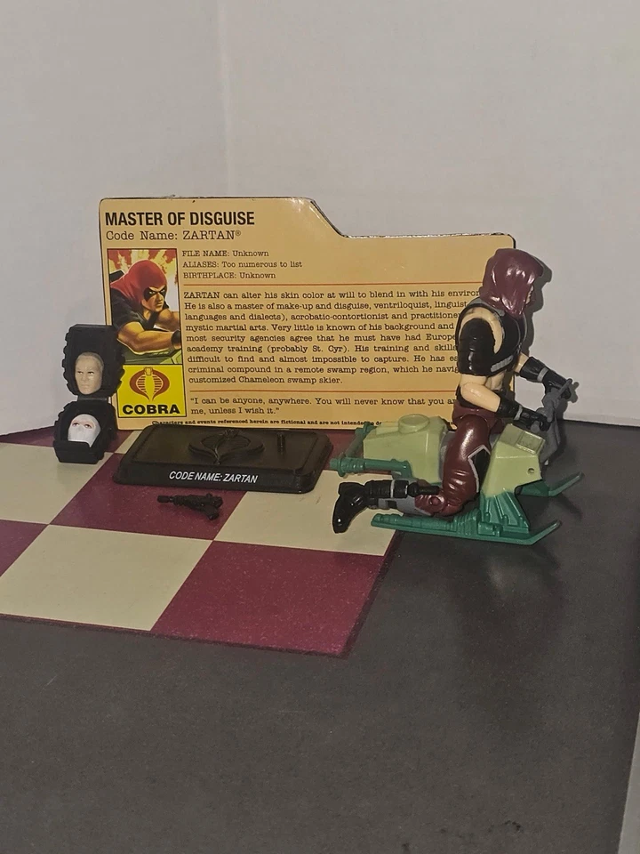 Figura Hasbro 2008 GI Joe 25 Aniversario ZARTAN v14 Master of Disguise Foto 2 de 4