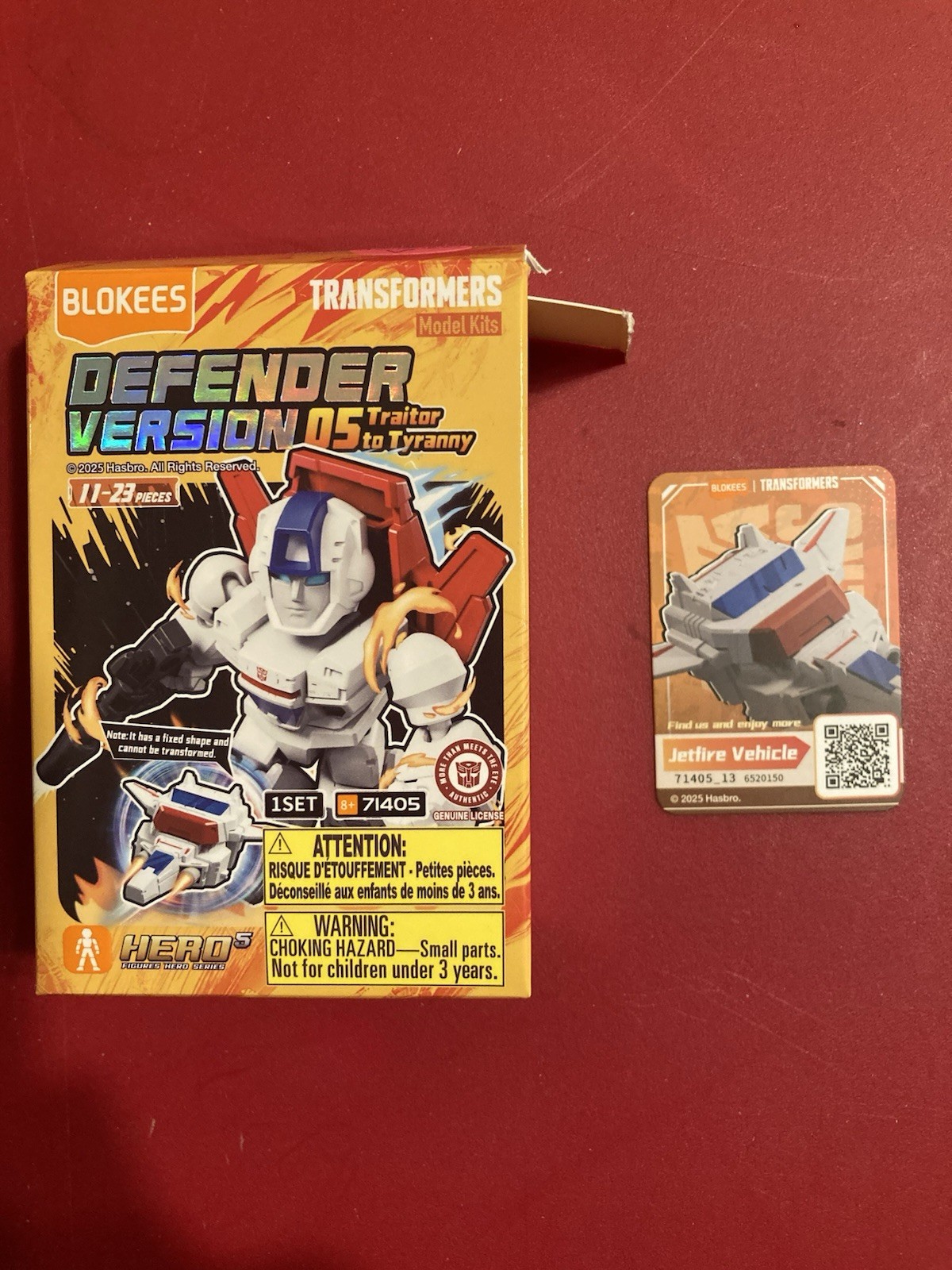 Transformers Blokees Defender Version 5 Jetfire Vehicle Mode – RIAT